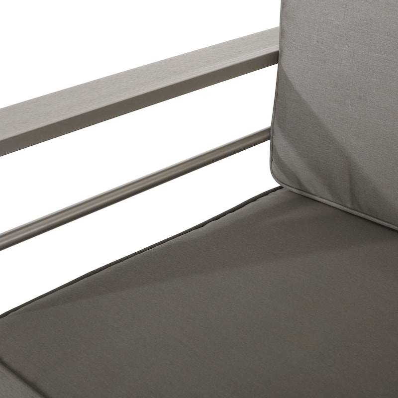 Cape Coral Outdoor Club Chairs with Optional Sunbrella Cushions (Set of 2) by Christopher Knight Home