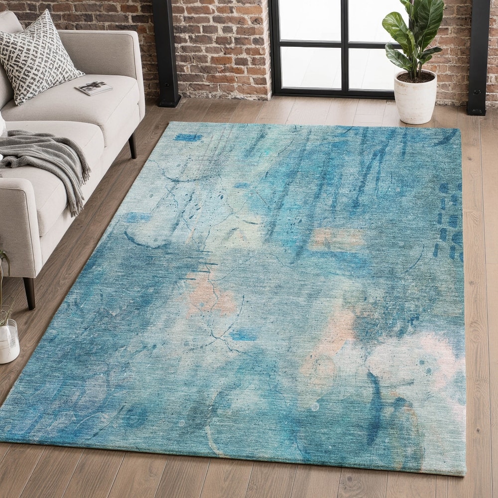 Premium Washable Super Soft Abstract Glam Mayfield Rug