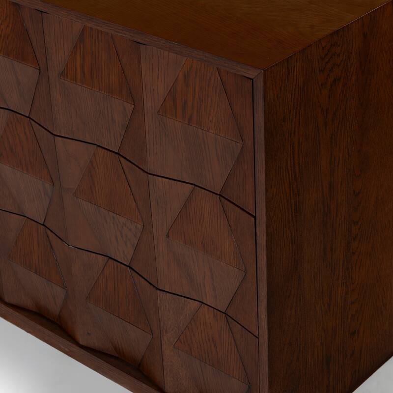 SAFAVIEH Couture Riabelle Wood 6 Drawer Dresser