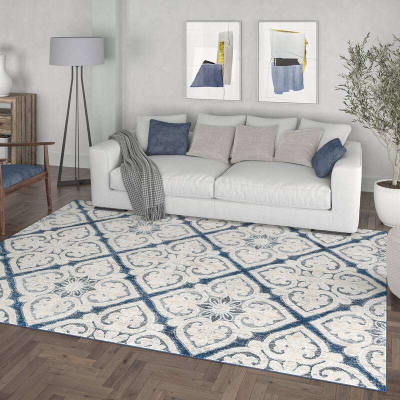 Carrington Global Floral & Botanical Indoor Area Rug