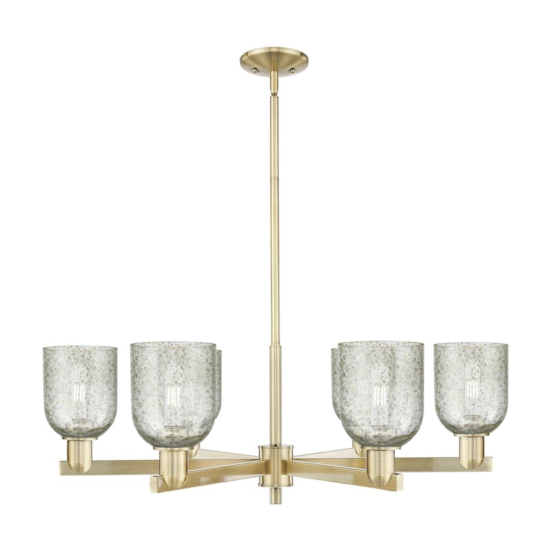 Innovations Lighting Endless Possibilities Arcadia - Caledonia - 6 Light 35" Stem Hung Chandelier - Antique Brass