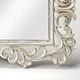 preview thumbnail 3 of 1, Butler Favart White Carved Wall Mirror - A