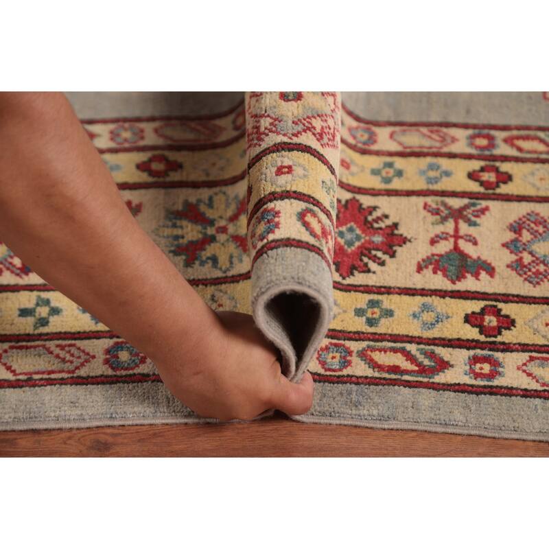 Kazak Area Rug Handmade Wool Carpet - 8'2" x 10'3"
