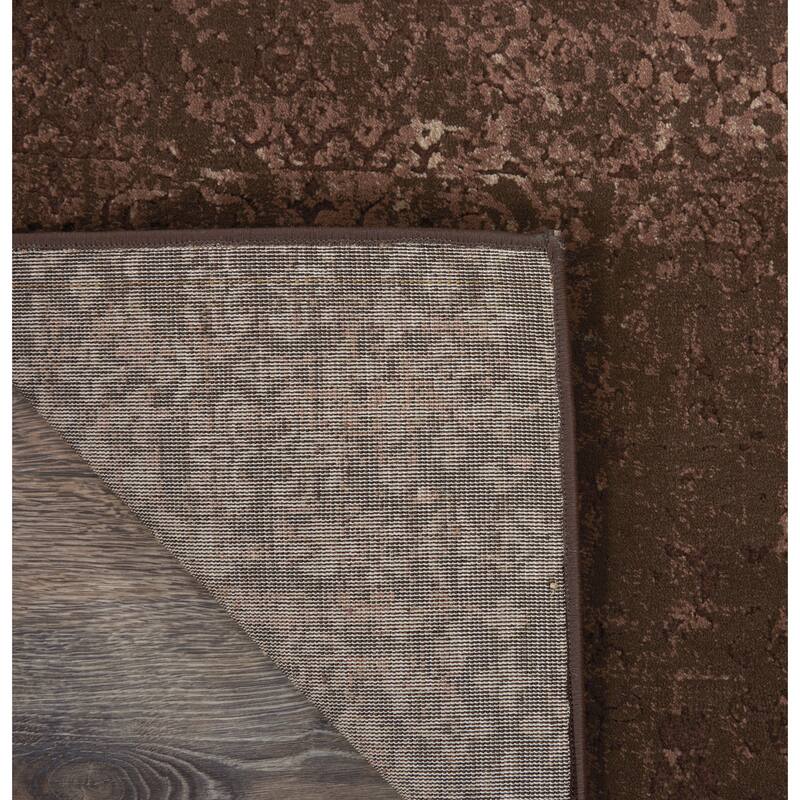 Nourison Karma Over-Dyed Distressed Vintage Abstract Area Rug