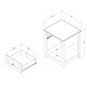 preview thumbnail 3 of 14, South Shore Balka 1-Drawer Nightstand