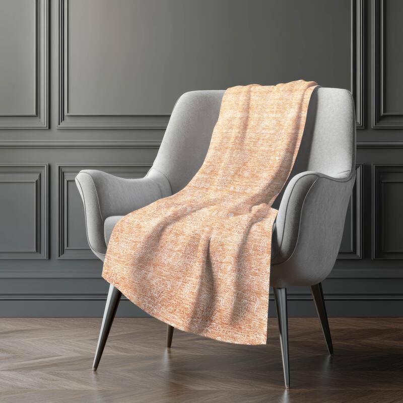 Premium Machine Washable Classic Traditional Sherpa Throw Blanket