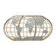 preview thumbnail 2 of 4, Marquett Wood & Metal Magnetic Pin World Map Wall Art - 18"H x 51"W x 1"D
