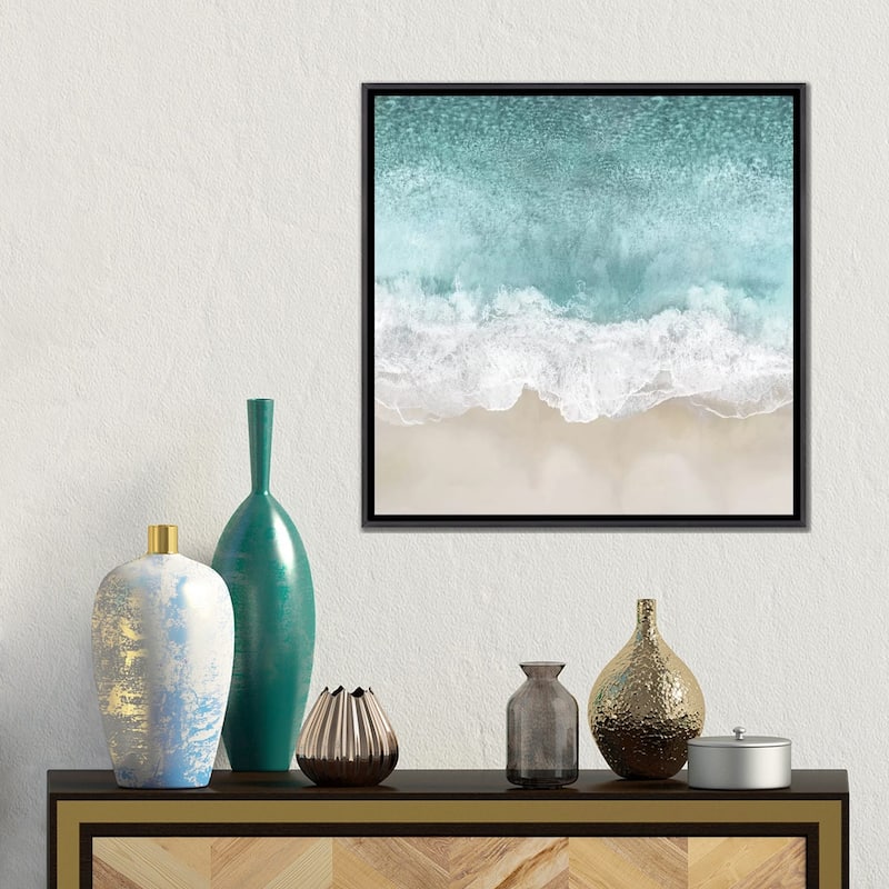 iCanvas "Ocean Waves I" by Maggie Olsen Framed