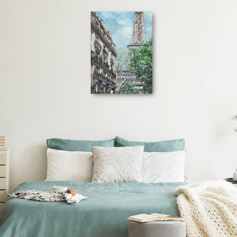 Parisian Morning By Studio Arts Canvas Art Print