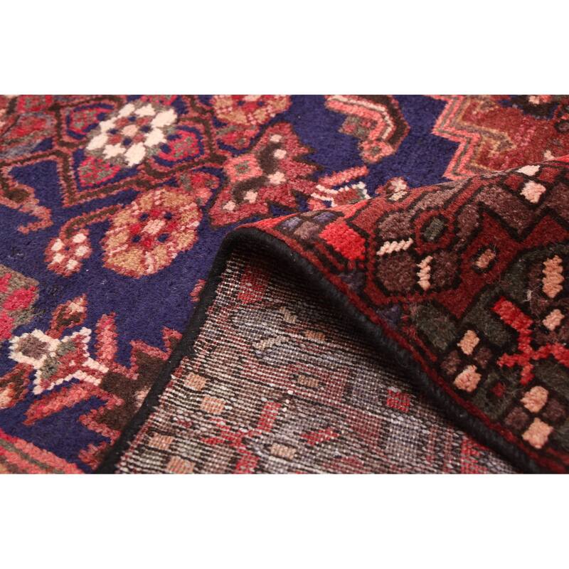 ECARPETGALLERY Hand-knotted Andelz Dark Red Wool Rug - 3'4 x 6'11