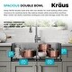 preview thumbnail 82 of 141, KRAUS Kore Workstation Drop-In Stainless Steel Kitchen Sink