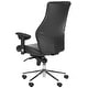 preview thumbnail 5 of 3, SAFAVIEH Irving Black Desk Chair - 26.8" x 28" x 42.3"