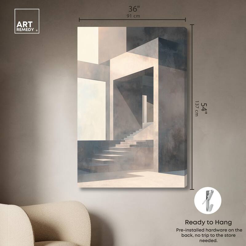 Stark Perspective Canvas by Art Remedy, Gallery Wrapped