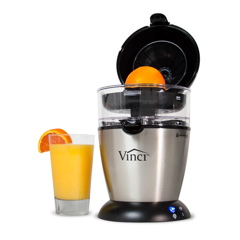 Vinci Housewares Hands-Free Citrus Juicer 1-Button...