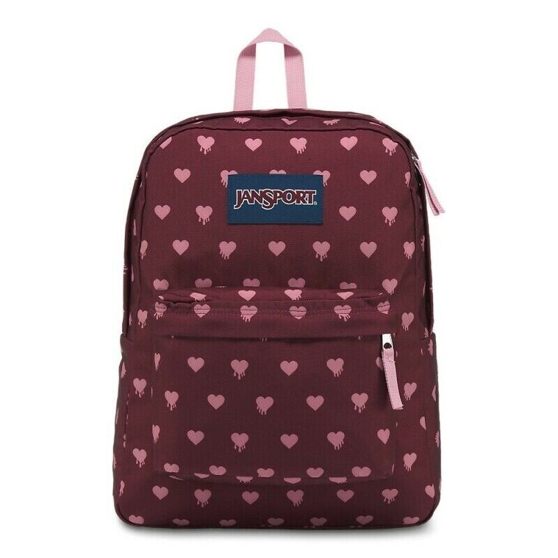 red backpack jansport