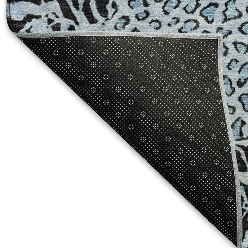 Premium Washable Super Soft Animal Print Border Mayfield Rug