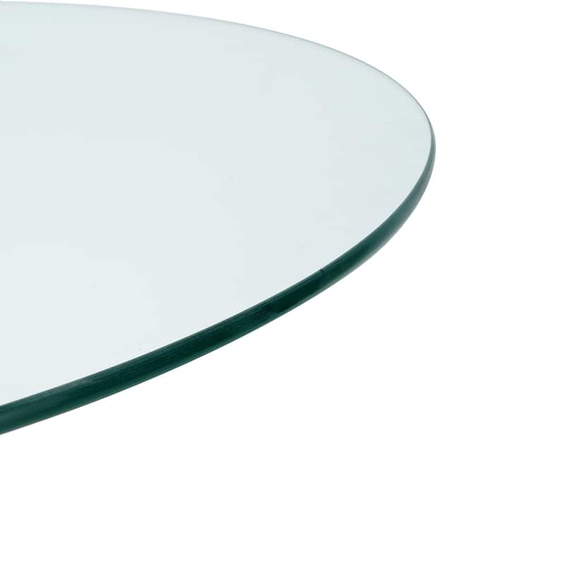 Modern Kitchen Glass dining table ROUND Tempered Glass BAR Table top,Clear BAR Table Metal Legs,electroplated legs (set