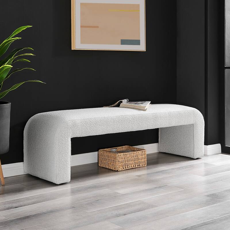 NPD Furniture Vioreen Boucle Bench
