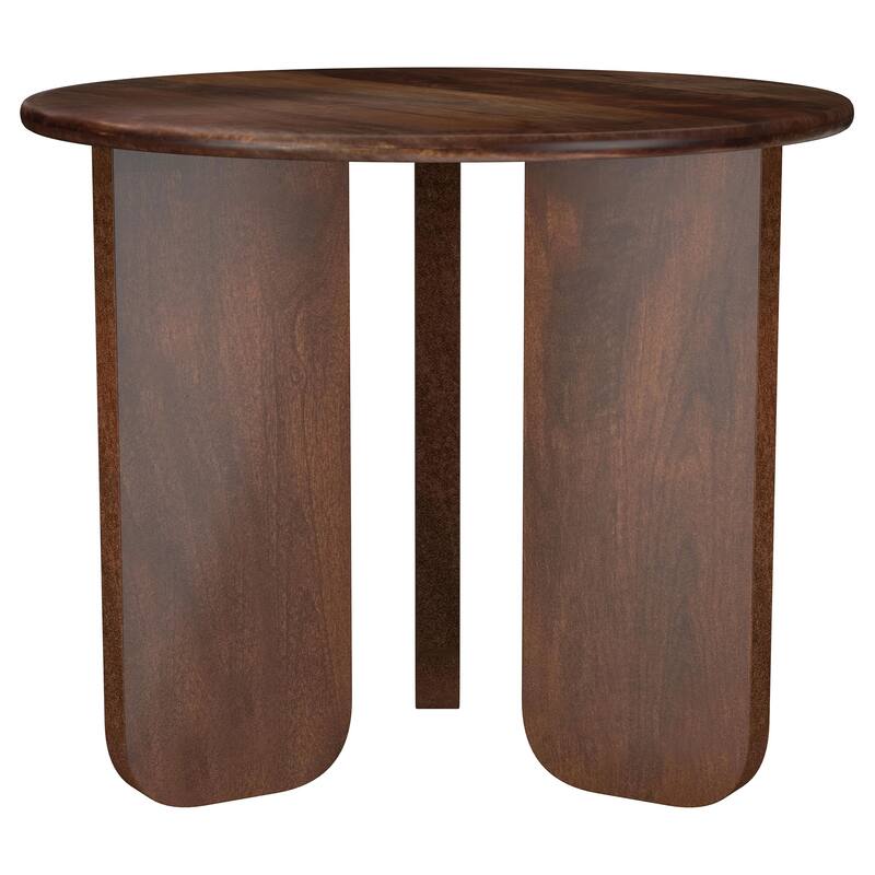 Columbo Brown Round End Table