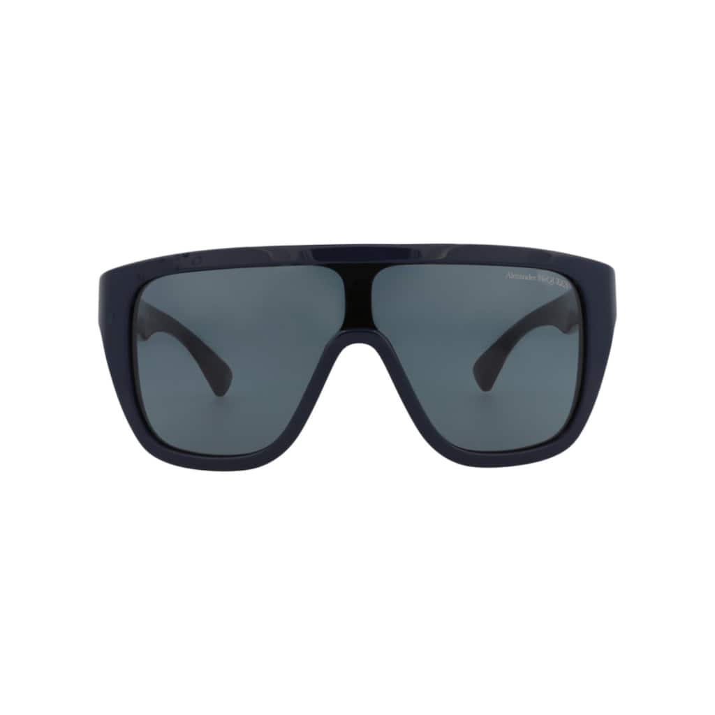 Alexander McQueen Shield-Frame Recycled Acetate Sunglasses