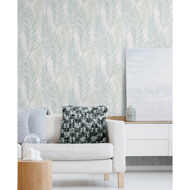 Seabrook Designs Francisca Climbing Leaves Unpasted Wallpaper