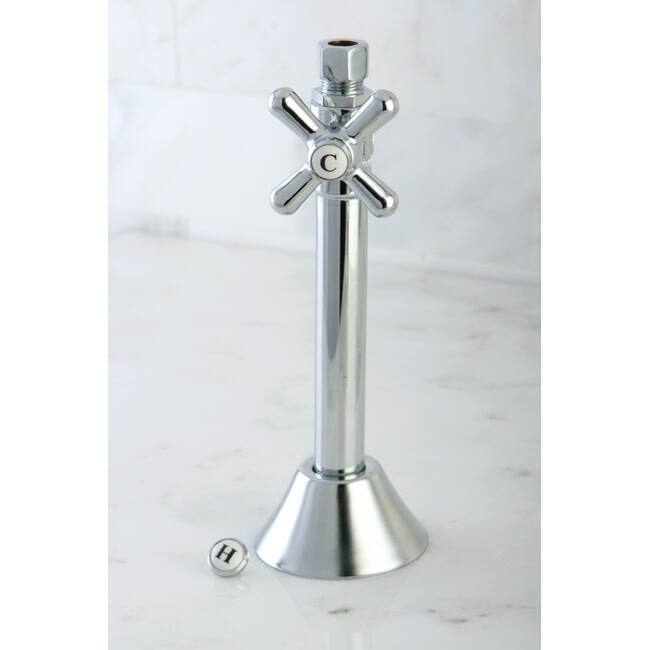 Kingston Brass Vintage Straight Shut-Off Valve with 5" Extension