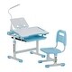 preview thumbnail 25 of 23, Kids Chair and Desk Set Table with Adjustable Height and Steel Frame Suitable for Any Room - 27.56 x 20.08 x (20.87 - 27.95) in