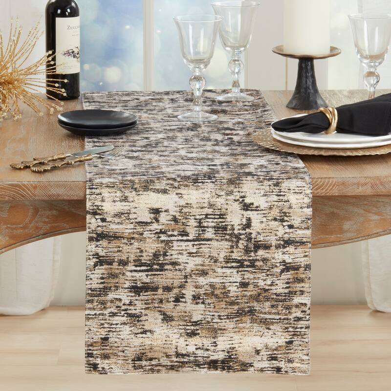 Textured Jacquard Table Runner - 16"x72"
