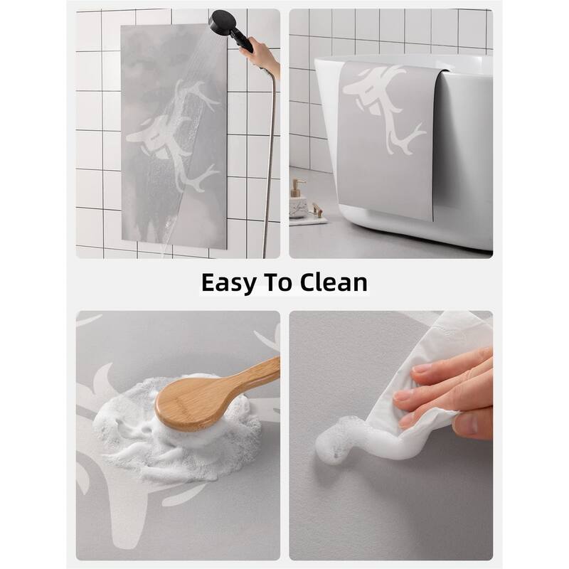 Bath Mat Rug-Thin Quick Dry