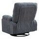 preview thumbnail 32 of 46, 360° Swivel Chair, Upholstered Recliner Chair with Adjustable Backrest Massage Reclining Chai for Living Room Lounge Chair