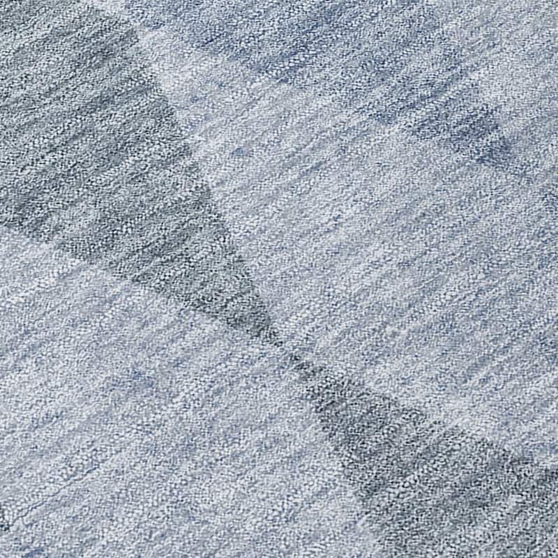 Machine Washable Indoor/ Outdoor Argyle Chantille Rug