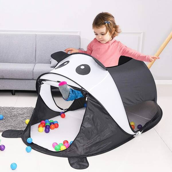 Pop Up Tent For Kids Indoor Games Toys Panda Shape Play Tent For Child On Sale Overstock 32125194