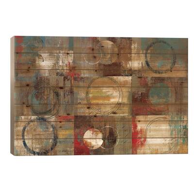 All Around Play Print On Wood by Tom Reeves - Multi-Color