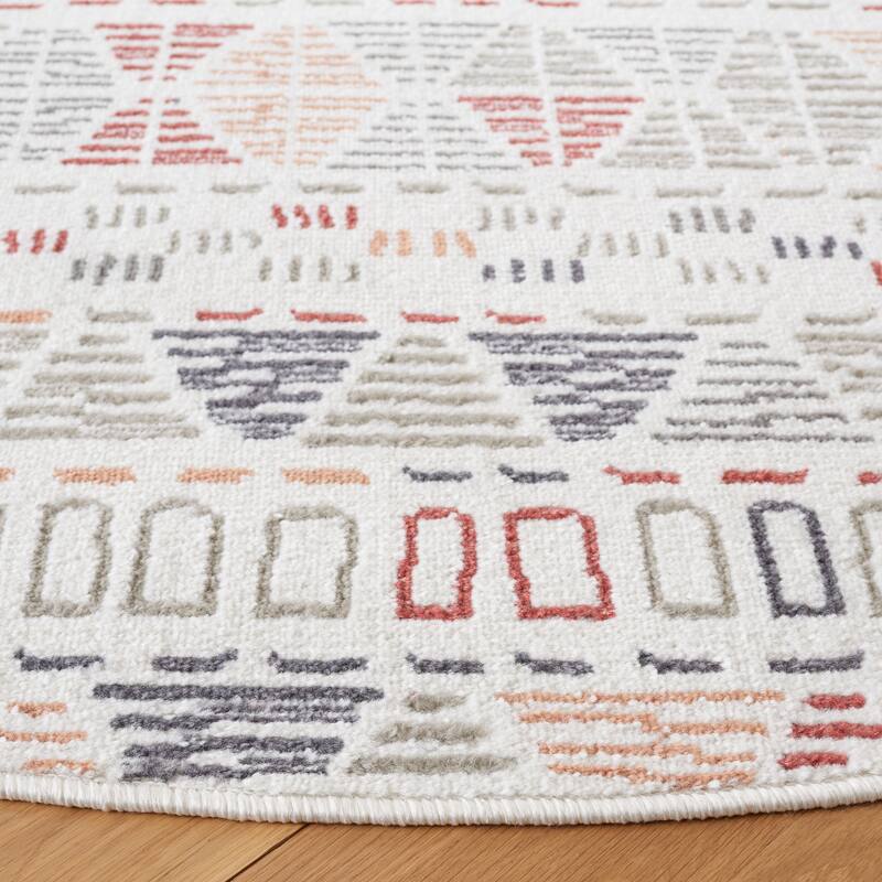 SAFAVIEH Pyramid Malissie Boho Geometric Rug