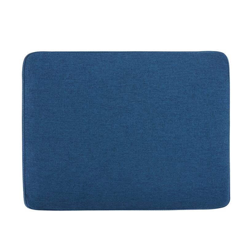 Navy Ottoman Comfortable choice, multiple functions, classic design, and cozy corners
