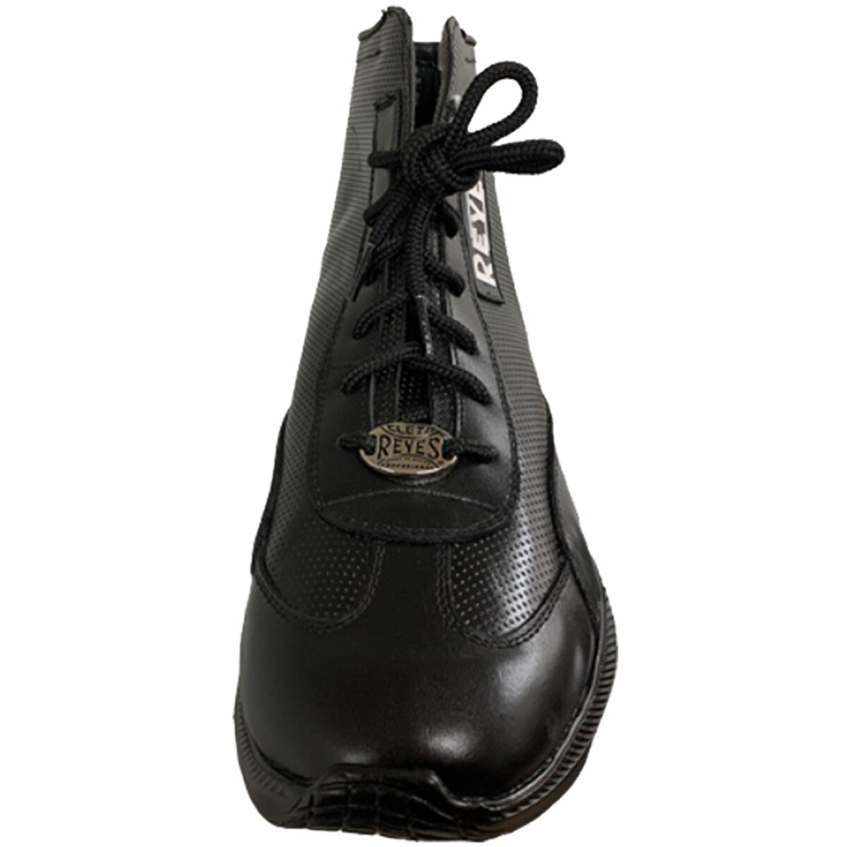 Cleto Reyes Mid Cut Leather Boxing Shoes - Black - Bed Bath