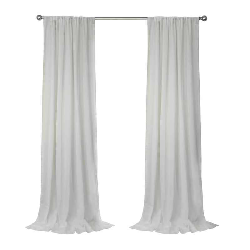 Sierra Light Filtering Dual Header Curtain Panel