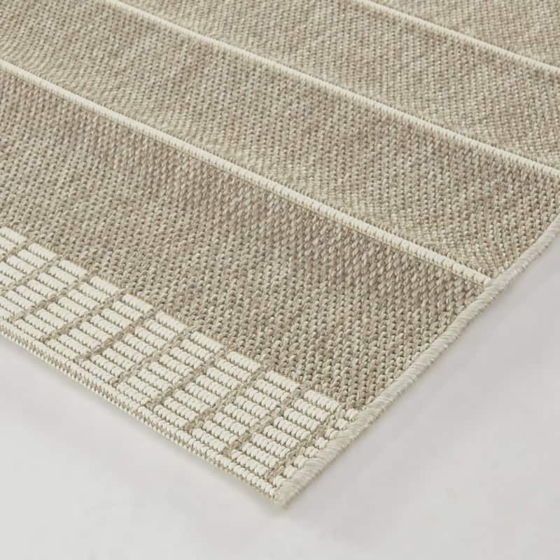 Campert Striped Patio Indoor/Outdoor Area Rug