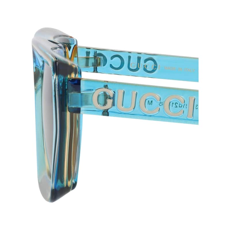 Gucci Square-Frame Injection Sunglasses