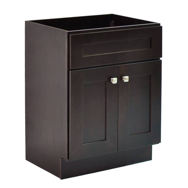 Design House 214809 Brookings 30" Single Free Standing Vanity Cabinet - Espresso - Espresso Finish