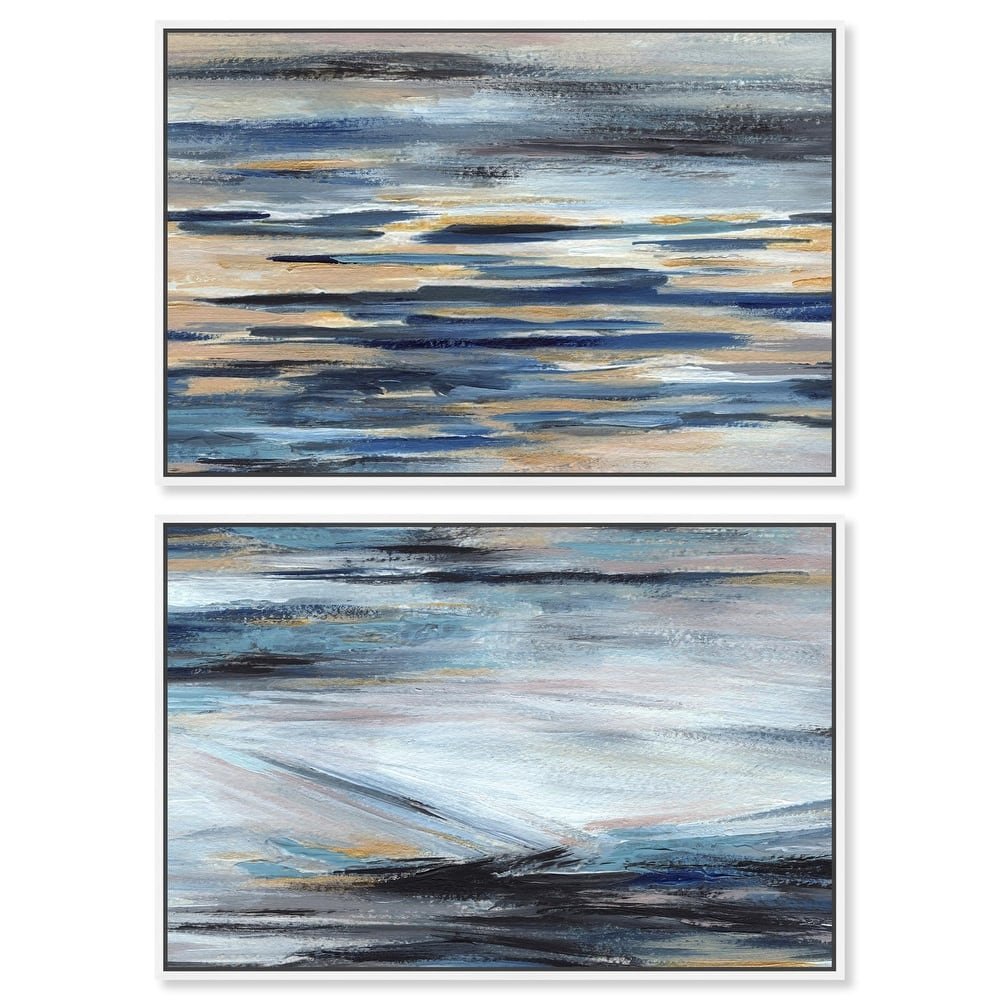 Endless Sea Canvas Set of 2 by Art Remedy