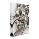 Stupell Flower Blossom Covered Bicycle Vintage Neighborhood Photography ...