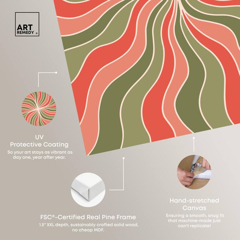 Carnaval Retro II Canvas by Art Remedy, Gallery Wrapped