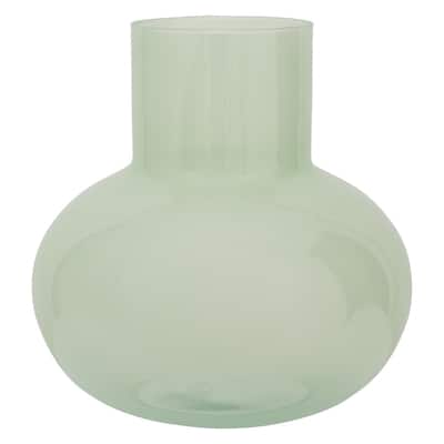 Collo Decorative Vase - 11" - Light Green