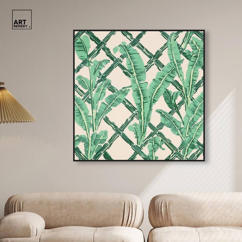 Vibrant Squiggles Canvas by Art Remedy