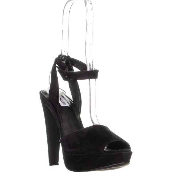 steve madden miller black suede