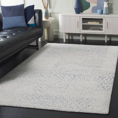 SAFAVIEH Handmade Ebony Wilgard Wool Rug