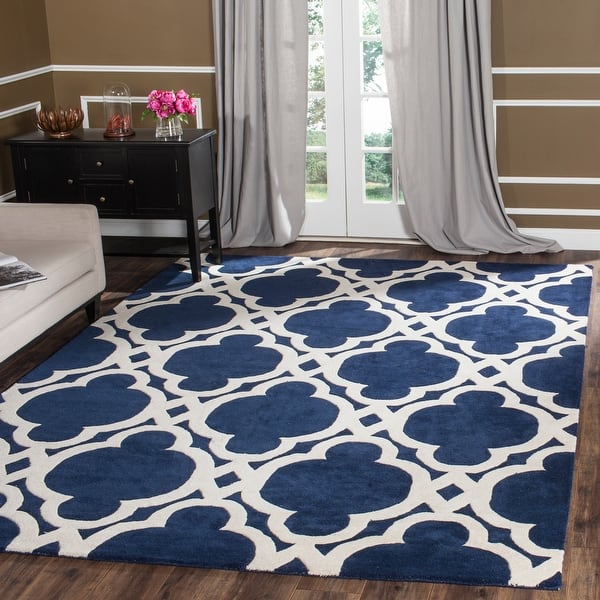 slide 2 of 42, SAFAVIEH Handmade Chatham Chessie Modern Wool Rug