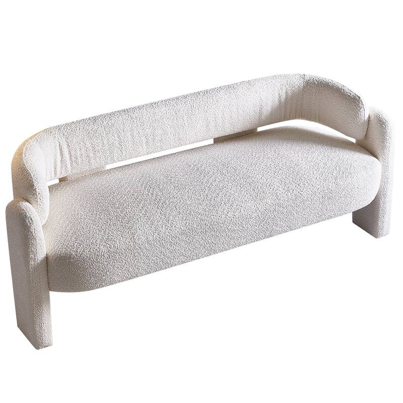 Boucle Upholstery Modern Sofa