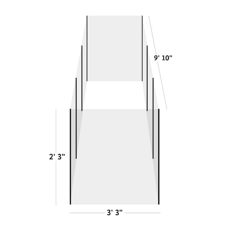 Haxnicks Micromesh Pest & Wind Barrier 157"L x 27.6"W